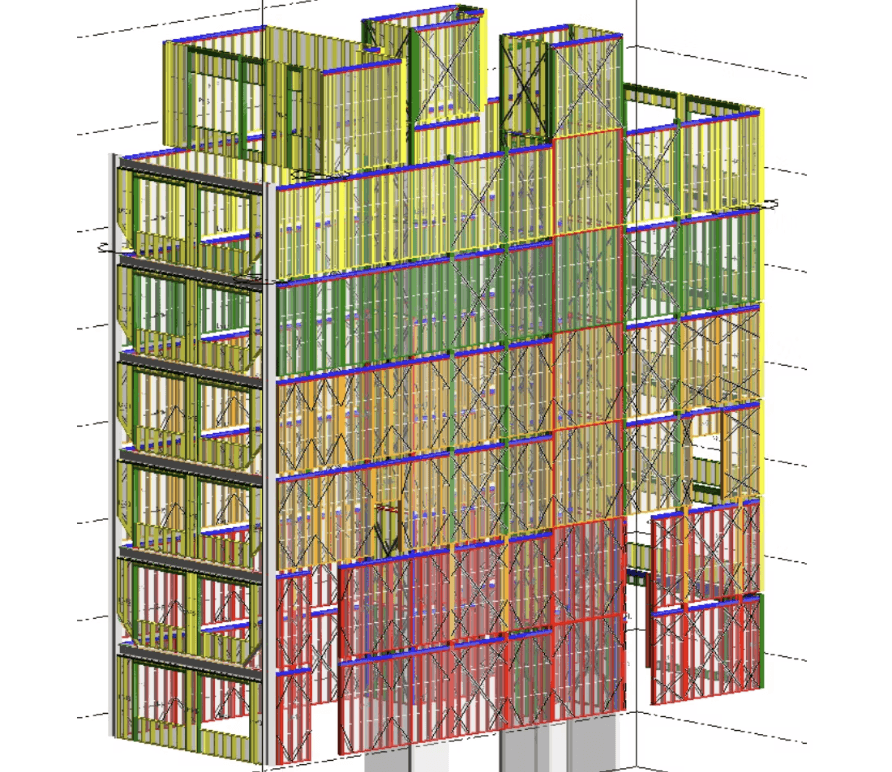Amsterdam Multifamily prefab construction project in Amsterdam, NY